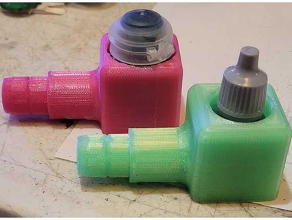 mini paint shaker massager adapter endermakerfrank 3d print model - Mito3D