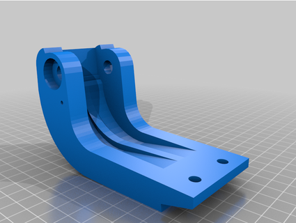 ergonomic chair bracket dont-knock-it 3d print model - Mito3D