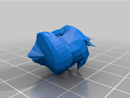 roblox avatar head v 3d print model - Mito3D