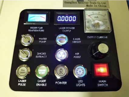 k40 laser control panel reborn papinist 3d print model - Mito3D