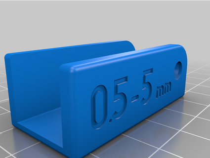 thickness mesurement tool 05 - 5mm a0562894 3d print model - Mito3D