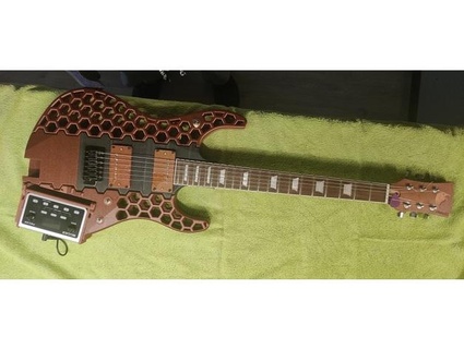 elétrico violão redraven1 stenc55 3d print model - Mito3D