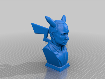 putinchu Vladimir Putin Pokémon medus4cdc 3d print model - Mito3D