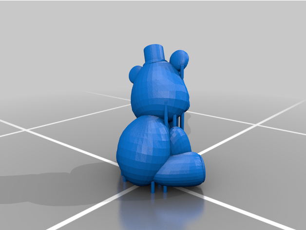 fredbear v1 jambon 3D print model - Mito3D