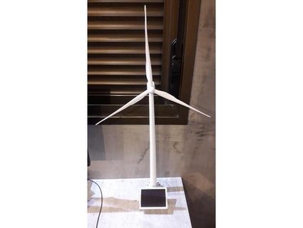 wind turbine miniature ricardocorinaldesi 3d print model - Mito3D