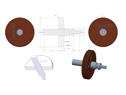 microsoft designer mouse wheel tacw 3d print model - Mito3D