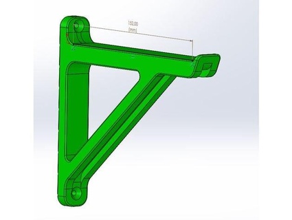 shelf bracket g4zo  3d print model - Mito3D