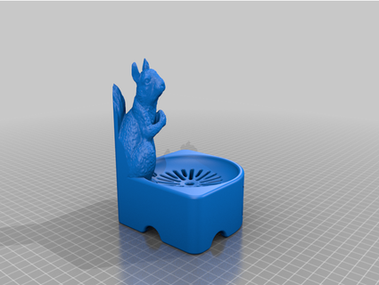 squirrel nutshell darwin de 3d print model - Mito3D