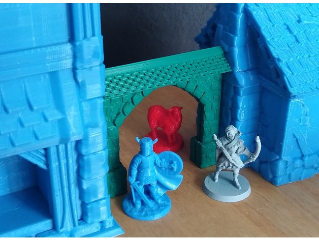 Giardino dietro casa cancello scotaire 3D print model - Mito3D