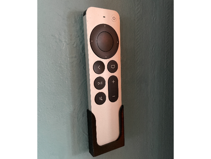 apple tv 4k remote wall mount hotink3d 3d print model - Mito3D