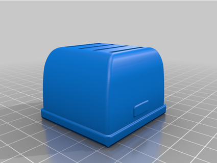 sd card toaster - remix 4 slices 302tt 3d print model - Mito3D