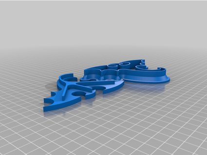 dragon biscuit coupeur petertheungre 3d print model - Mito3D
