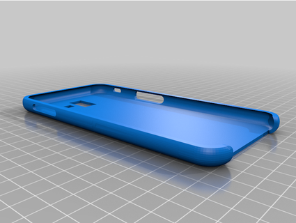samsung j6 + téléphone Cas gaine janis eglis 3d print model - Mito3D