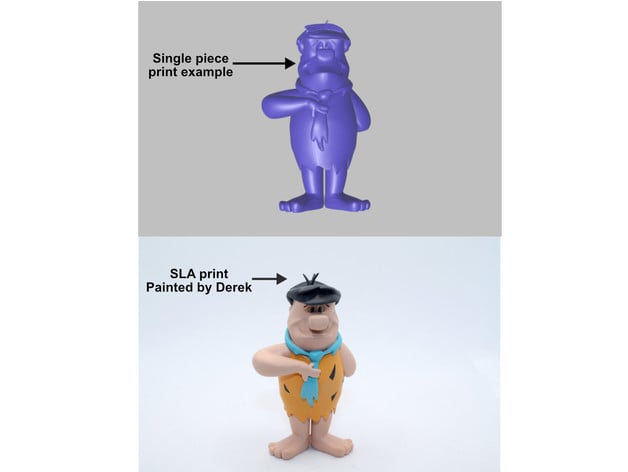 Fred pederneira pedaço reddadsteve 3D print model - Mito3D