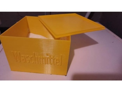 caixa detergente aranhas 3d print model - Mito3D