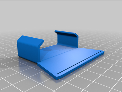 soporte mando garaje Citroen c4 engenheiro impressão 3d print model - Mito3D