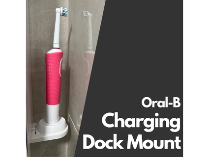 oral-b charging dock mount sarperkaya 3d print model - Mito3D