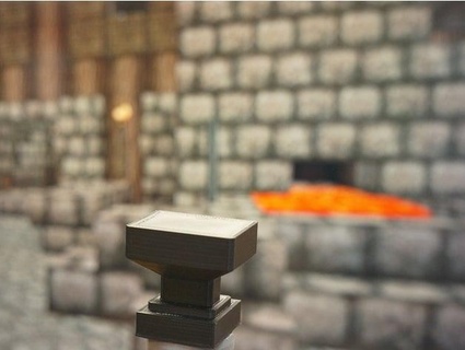 Minecraft bigorna cirulynik 3d print model - Mito3D