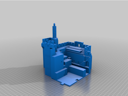 Torre david Gerusalemme c1yoni 3d print model - Mito3D