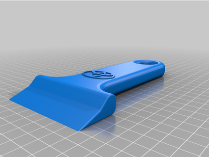 ghiaccio scrapper distruttore toyota logo non voglio 3d print model - Mito3D