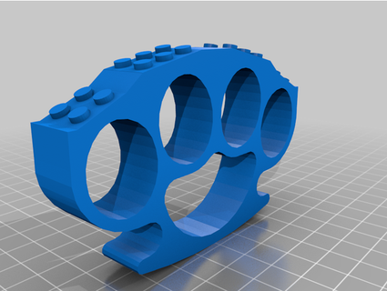 lego knuckledusters catkraze3 3d print model - Mito3D