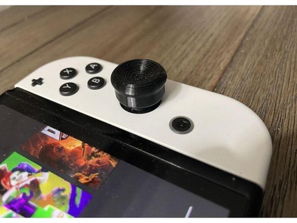nintendo interruttore spessore telecomando gioco pollice pad guarddogtryker 3d print model - Mito3D