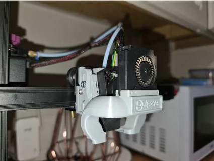 Ender 2 Profi bullseye Ventilator Leitung Realität ender2pro ender2 jay2626 3d print model - Mito3D