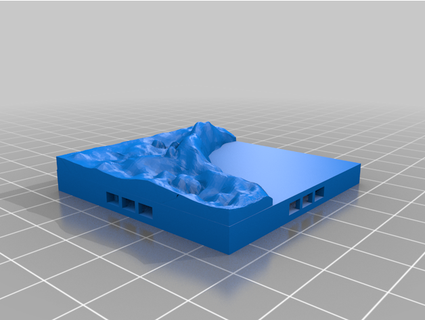 openlock cavern river thin ragingowlbear 3d print model - Mito3D