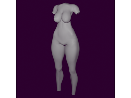 girl sculpture usatiysam 3d print model - Mito3D