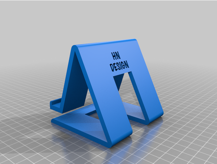 ultra minimalistic stand hn design  3d print model - Mito3D