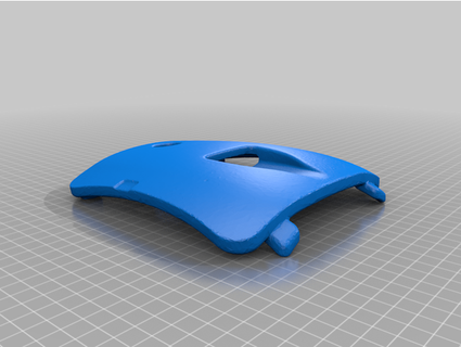 ar wing pro bay covers inornate 3d print model - Mito3D