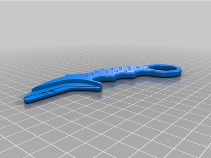 utilità coltello karambit m4 10 wukaiyi 3d print model - Mito3D