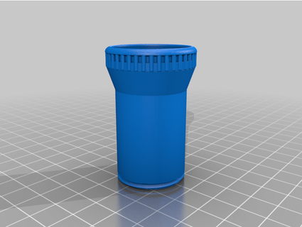 disc shooter mag extension axionthehusky 3d print model - Mito3D