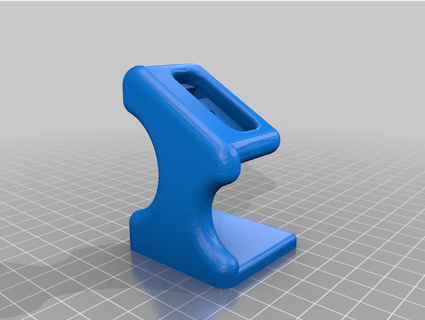 fitbit inspire 2 charging support gmcfly 3d print model - Mito3D