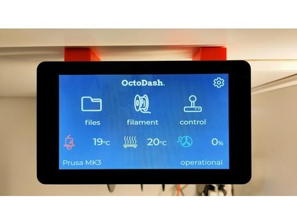 raspberry pi touchscreen 7'' desk mount frohrider 3d print model - Mito3D