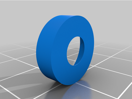 countersunk m5 washer mag8 3d print model - Mito3D