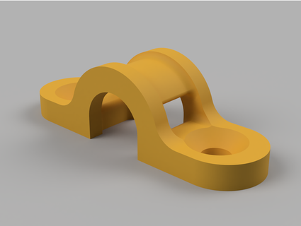 Kabel Clips Postleitzahl Krawatte Möglichkeit rcs 3d print model - Mito3D