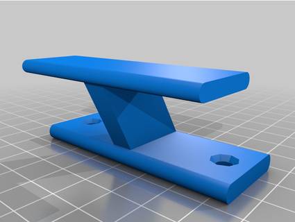 balcone porta maniglia muschio frenetico 3d print model - Mito3D
