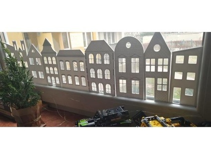 evler siluet pencere dekorasyon Pablo 3d print model - Mito3D