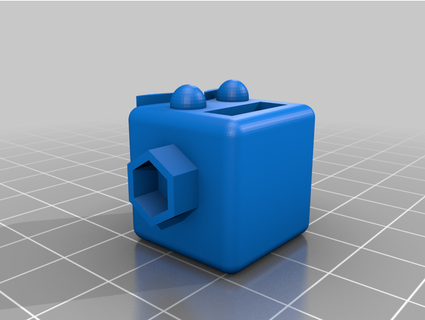 robot USB cabeza señor pepinillo 3d print model - Mito3D