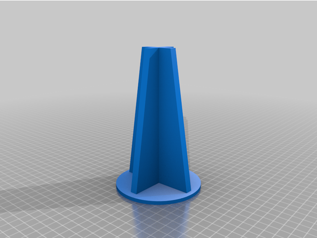apoyo pirámide pintura rociar elintercontinental 3D print model - Mito3D