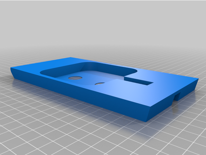 adicional carregador plano base hudnuts 3d print model - Mito3D