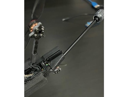 happymodel crux3nlr antenna mount fpv basic drone dscustoms 3d print model - Mito3D