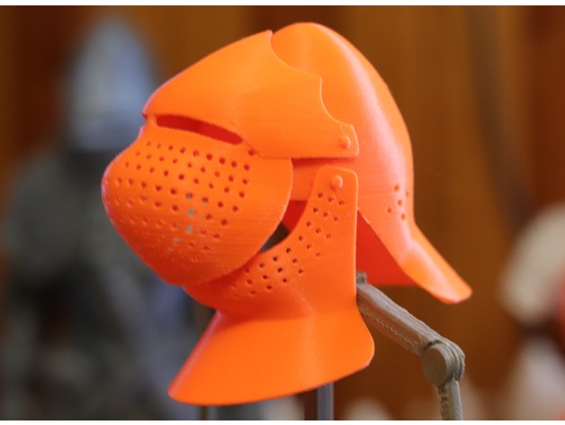 1 6 cavaliere sergente casco editore 3D print model - Mito3D