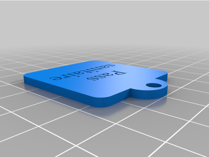 porte cle geçmek sıhhi sebast86 3d print model - Mito3D