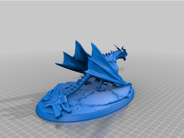 Drago mamma 1tilotus 3D print model - Mito3D