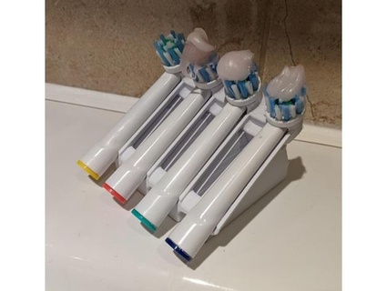 oral b toothbrush head holder maddogmilner 3d print model - Mito3D