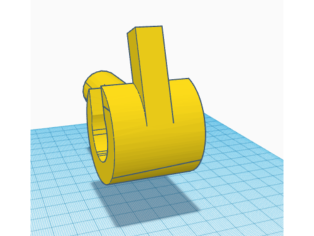 fu Legoman mano 3d db 3D print model - Mito3D