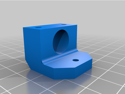 eryone penseur générique bl touch adaptateur poddinggue 3d print model - Mito3D