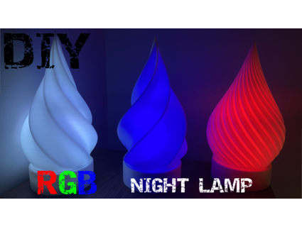 rgb Lampe DIY + Video gemütlich Nacht tesnadisanyi 3d print model - Mito3D